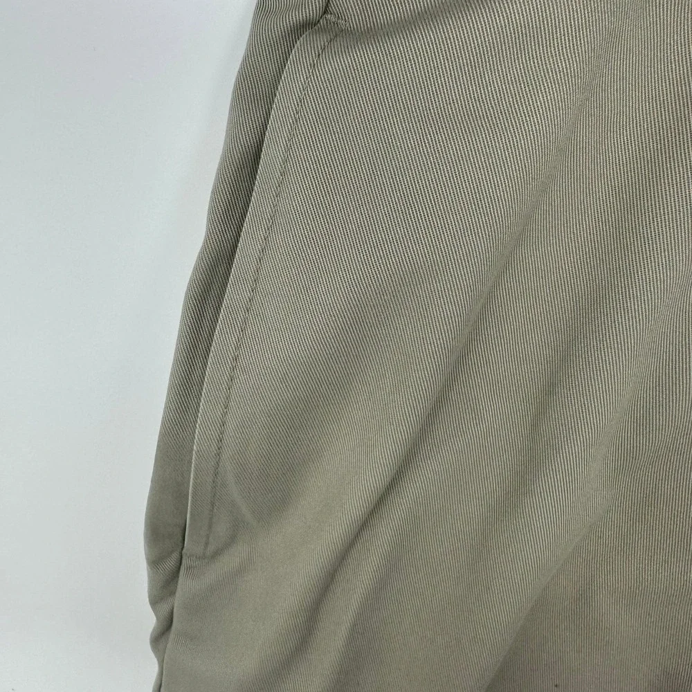 Brooks Brothers Chino Mens 36x32 Tan Clark Advantage Flat Front Khaki Pants